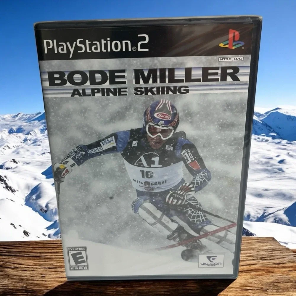 Bode Miller Alpine Skiing Sony PlayStation 2 2006 PS2 Sealed New